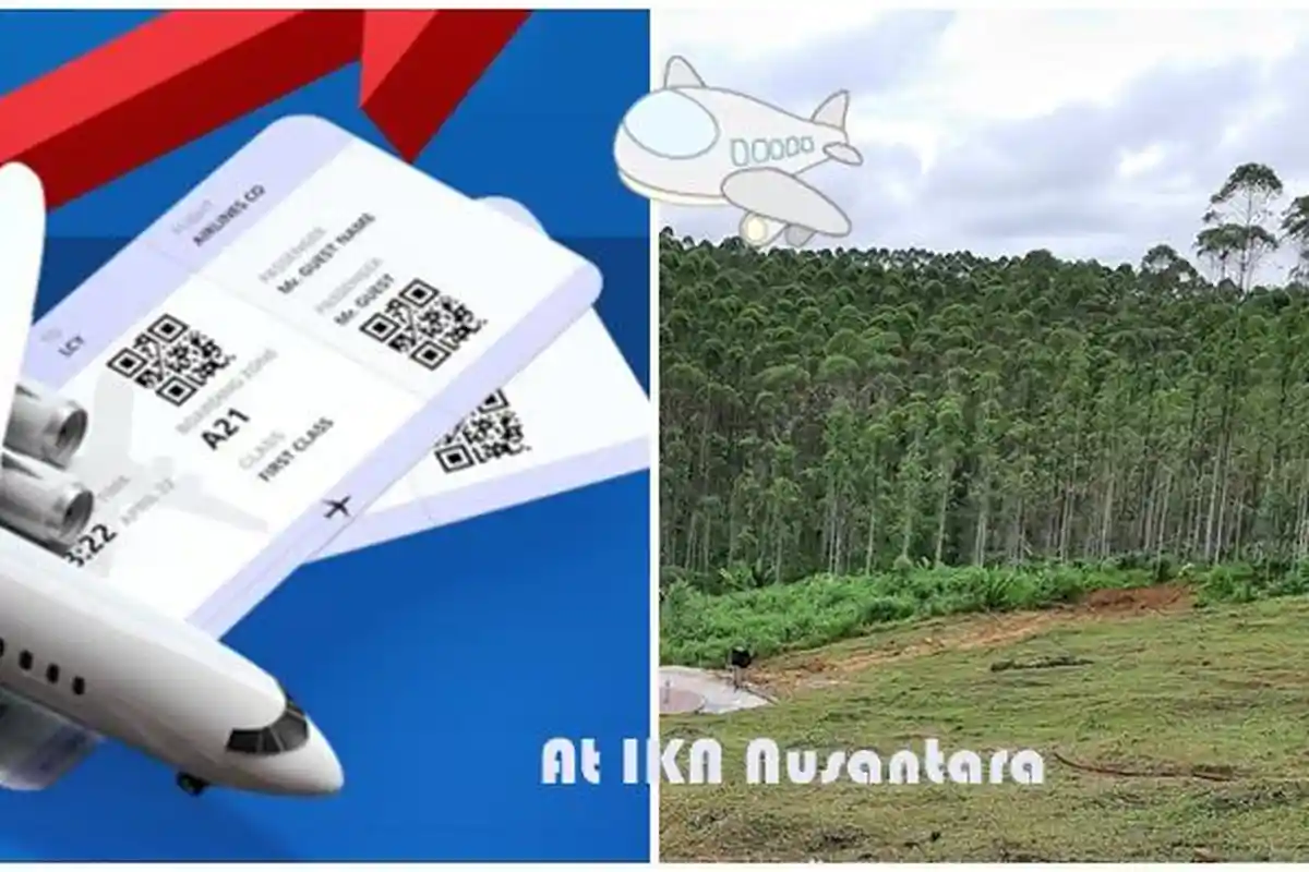Dampak Pembangunan IKN Nusantara, Harga Tiket Pesawat Mahal, Aktivitas Ekonomi Tinggi