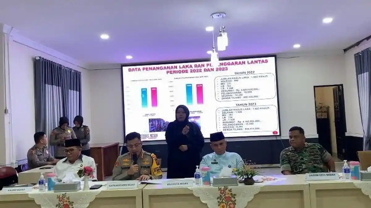 Catatan Kasus Lalulintas di Medan Sepanjang 2023, Kapolrestabes : Semuanya Ingin Jadi Pembalap