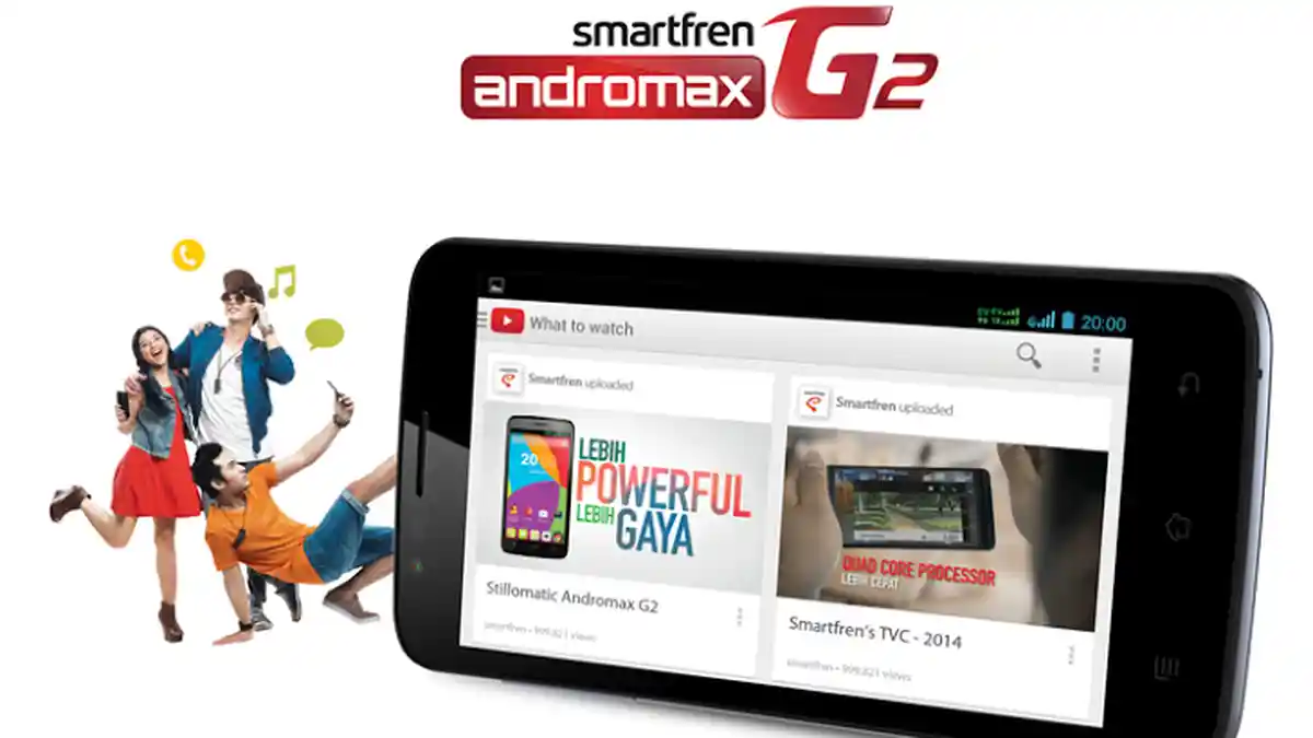 Andromax G2, Berlayar Lebar dengan Dua Kamera, Asyik Buat Selfi-selfian