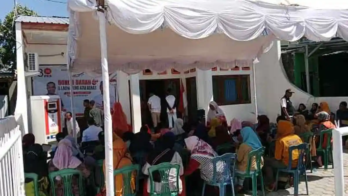 Peringati Milad ke- 21, PKS NTT Bangun ATM Beras di Kota Kupang