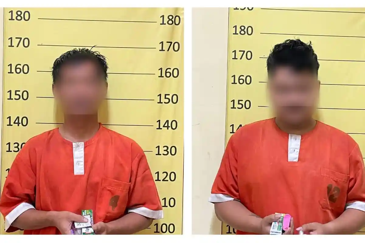 Dua Pemuda Pengguna Sabu Ditangkap Satresnarkoba Polres Wonosobo di Jalan Krutuk-Binangun