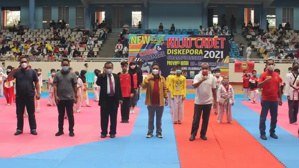 Budi Setiawan Resmi Buka Kuju Cadet Championship 2021, Diharapkan Terjaring Atlet Potensial