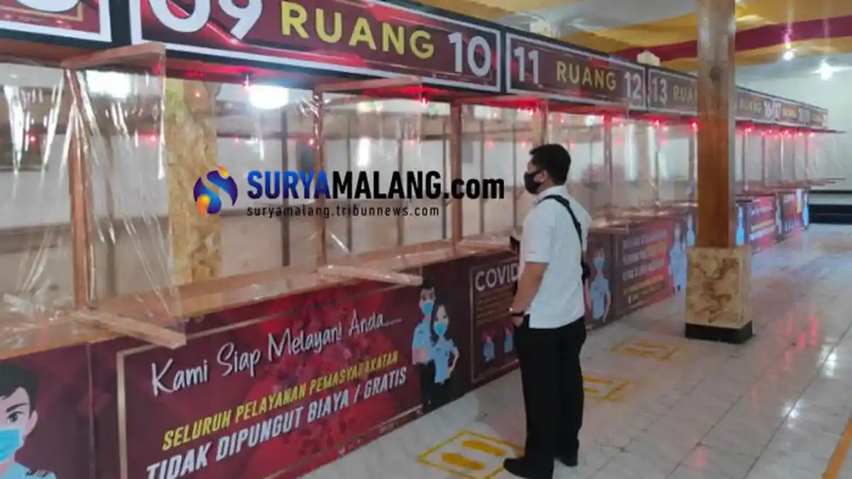 Sambut New Normal, Lapas Lowokwaru Malang Persiapkan Ruang Kunjungan dengan Prokotol Kesehatan