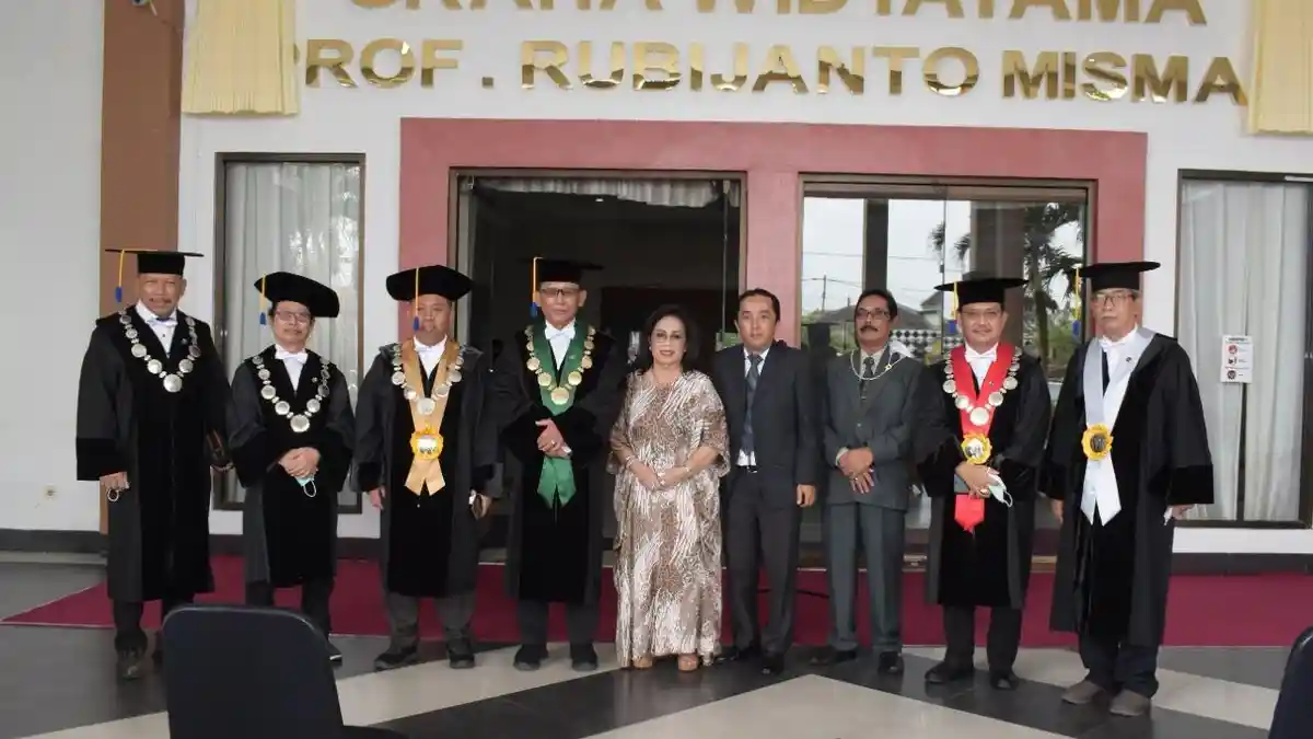 Auditorium Unsoed Purwokerto Resmi Bernama Graha Widyatama Prof Rubiyanto Misman