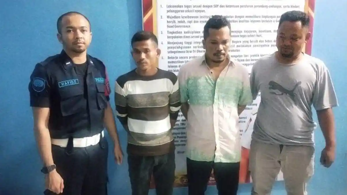 Tersangka Penyelundup Sabu Diserahkan ke Polres Langsa