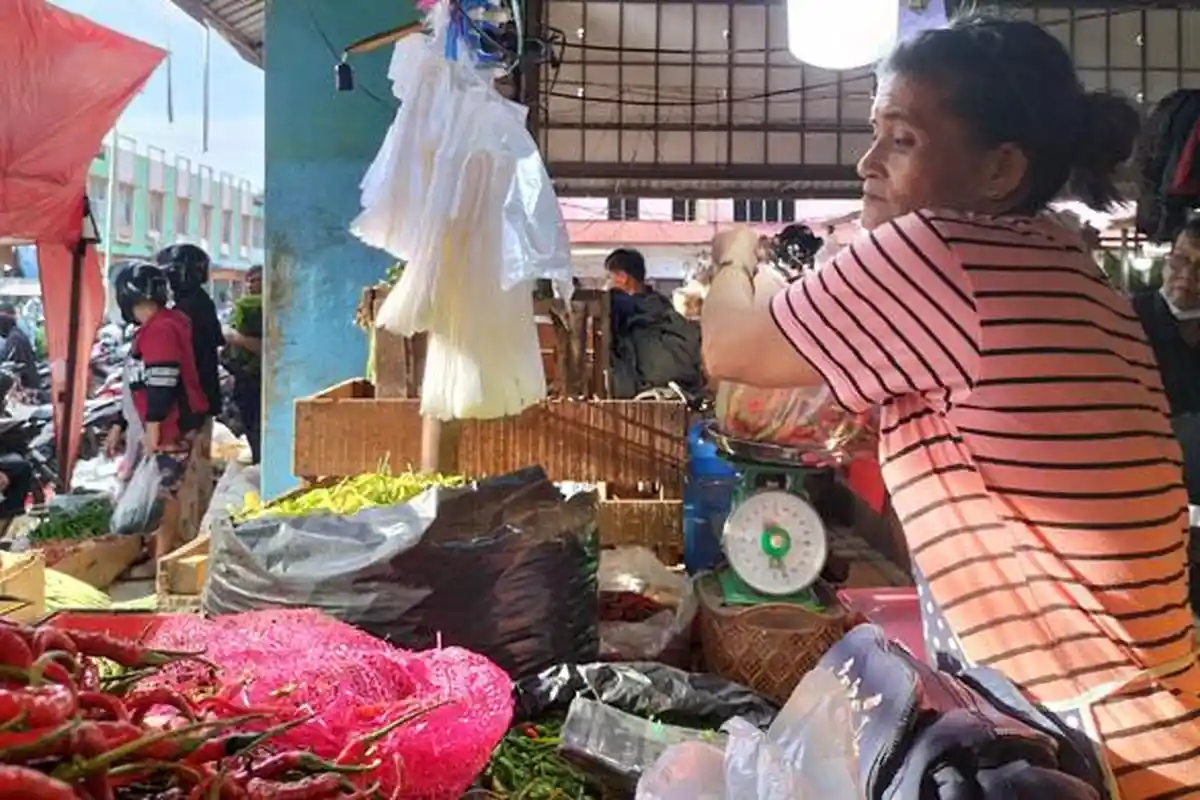 Daftar Harga Dua Jenis Cabai di Pasar Angso Duo, Cabai Jenis Ini Cepat Lakunya