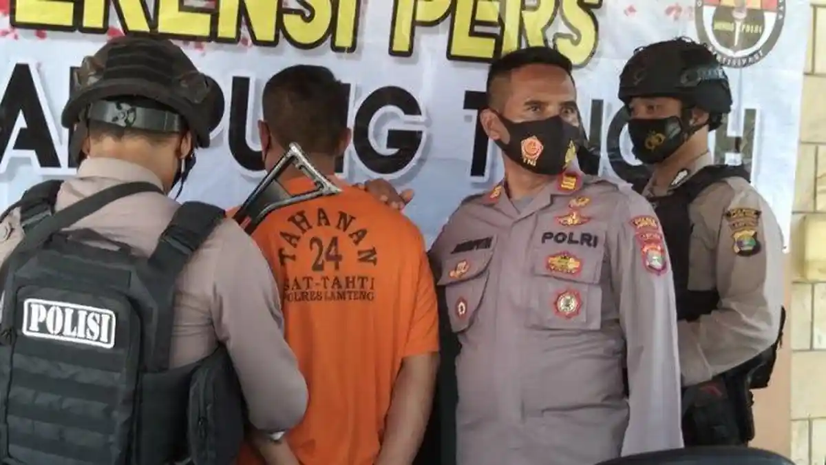Polisi Bunuh Polisi di Lampung, Korban Ditembak Karena Masalah Singgung Arisan Online