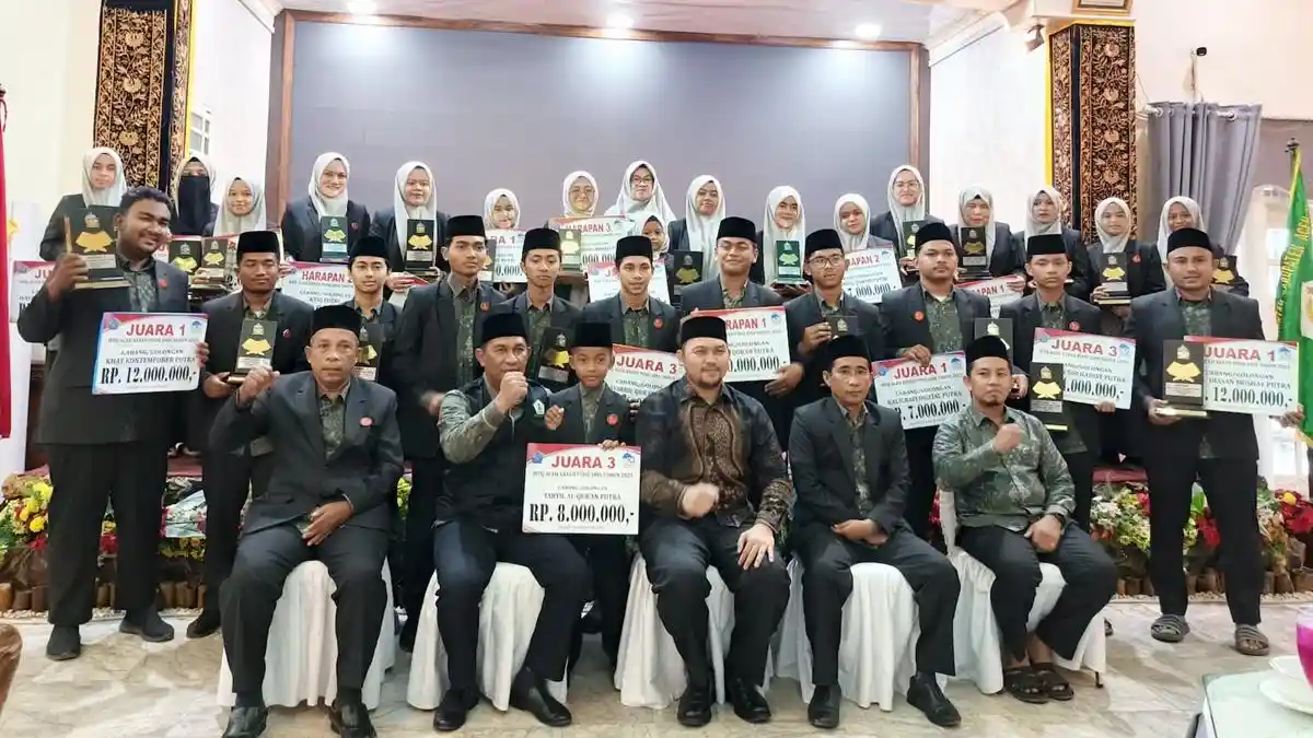 Aceh Utara Raih Peringkat Kelima MTQ Aceh Ke-37 di Pidie Jaya