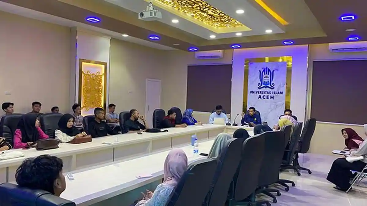 Rapat dengan Lembaga Kemahasiswaan, Dekanat FS-FEI UIA Tampung Aspirasi 