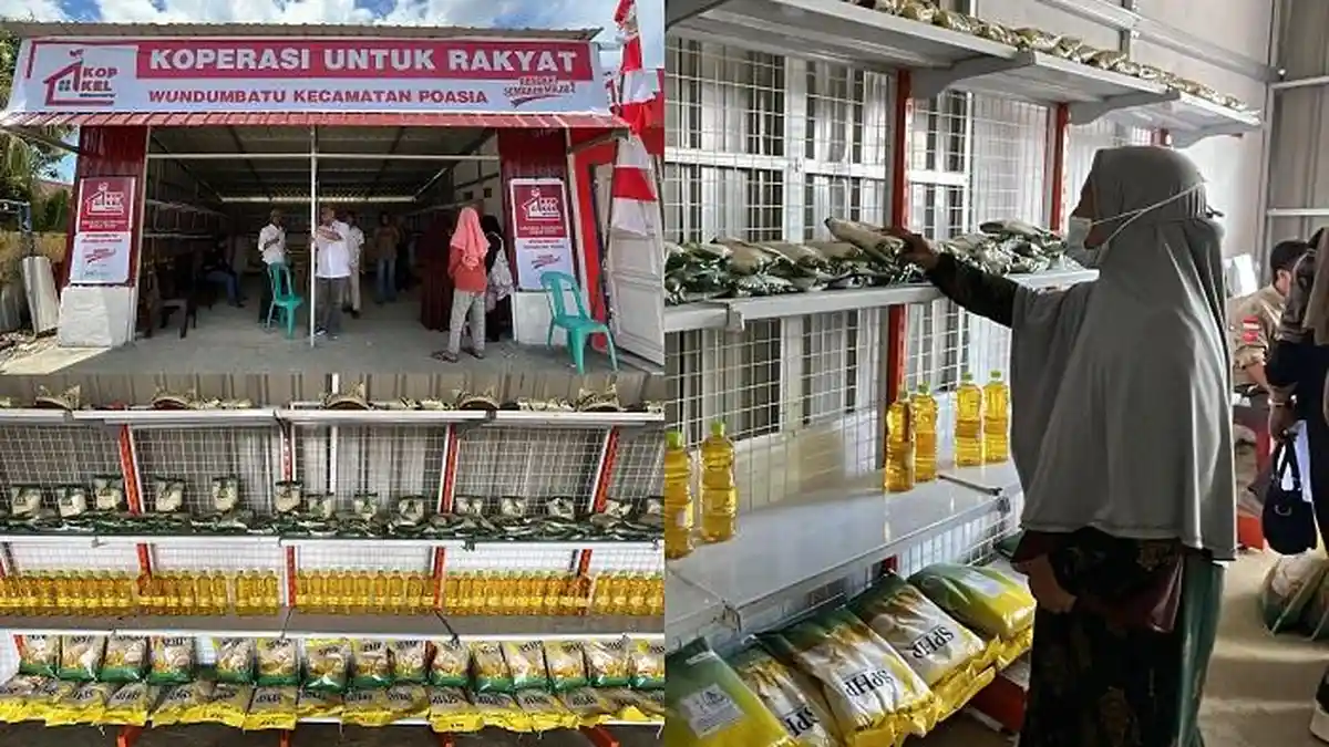 Harga Beras, Minyak, Gula di Gerai Koperasi Merah Putih Wundumbatu Kendari, Bakal Sedia Tabung LPG
