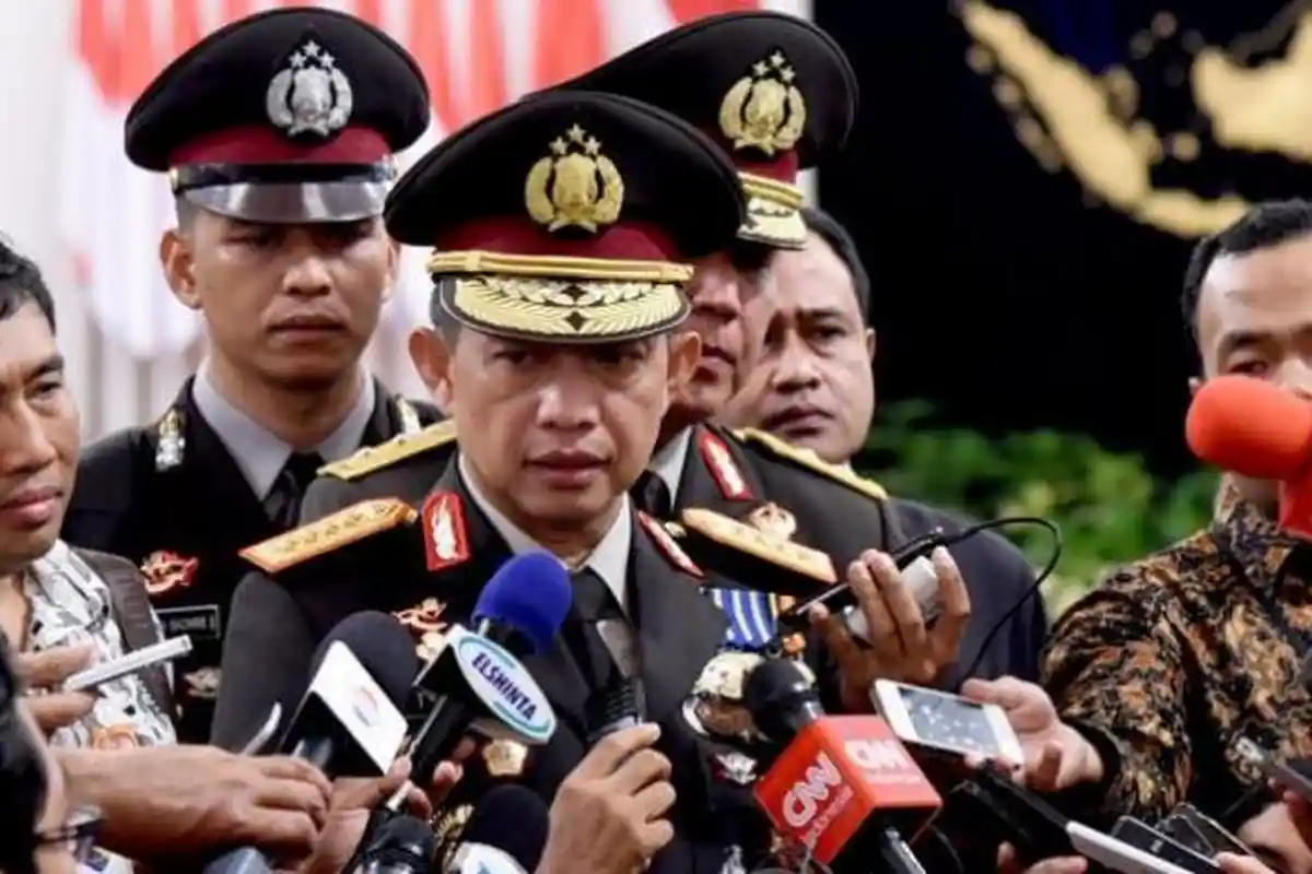 Kapolri Tito Beber Barang Bukti yang Disita untuk Aksi 22 Mei