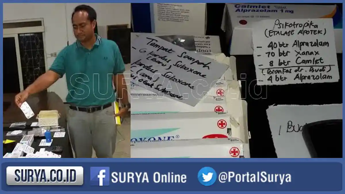 Ini Lokasi Praktik Dokter Lapas Porong yang Ditangkap BNN