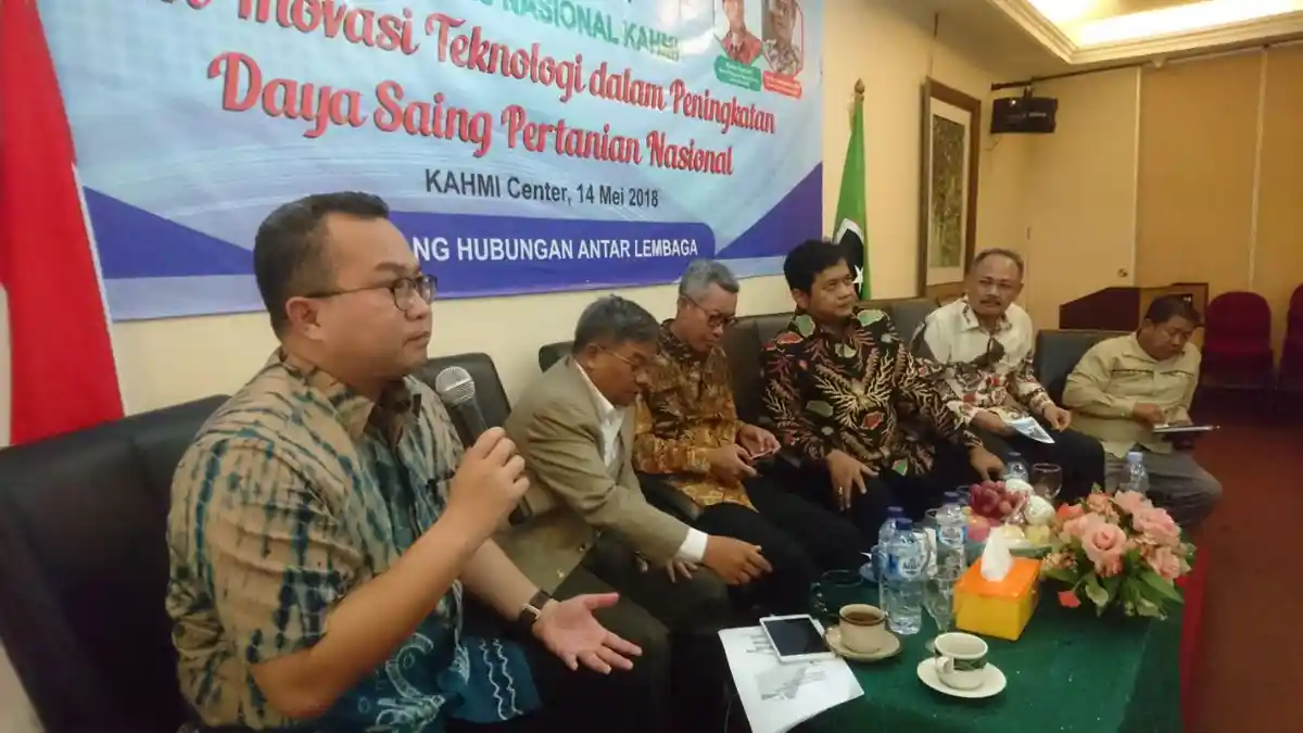 KAHMI: Inovasi Teknologi Pertanian Harus Prioritaskan Produk Lokal