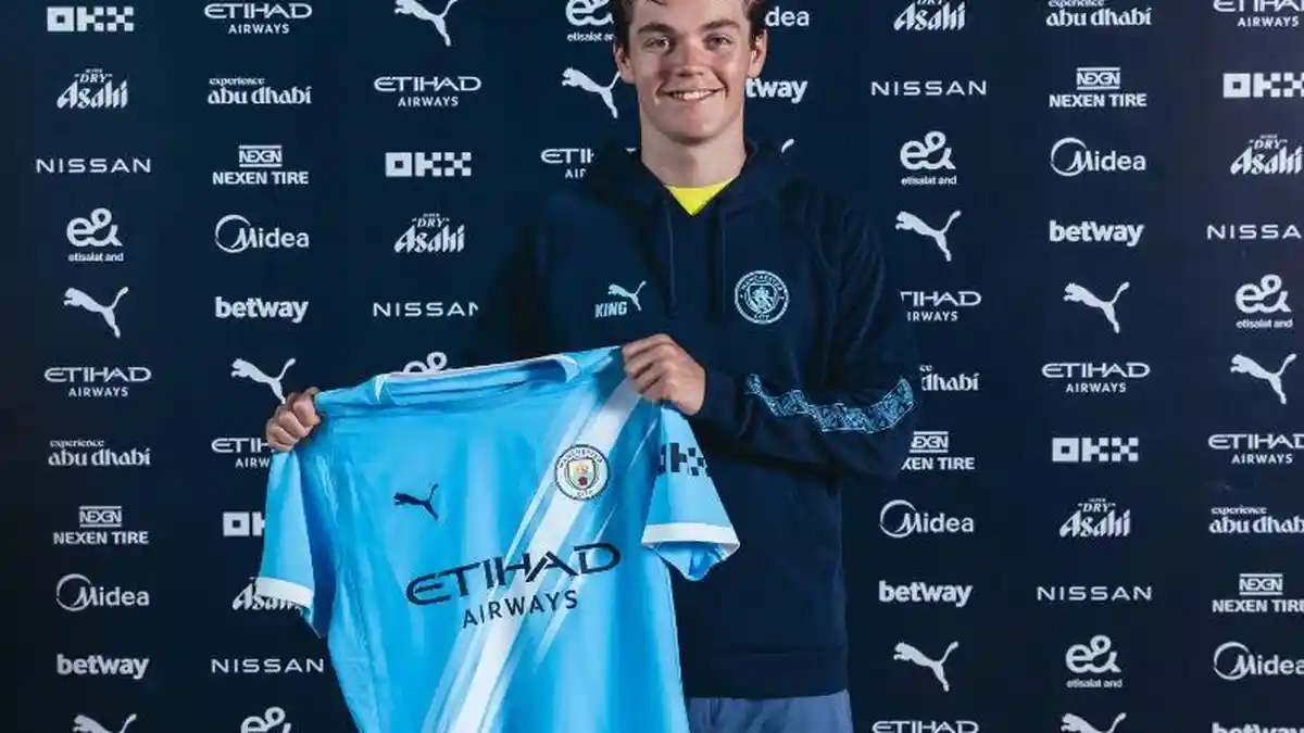 Sosok Sverre Nypan Transfer Resmi Pemain Kelima Manchester City