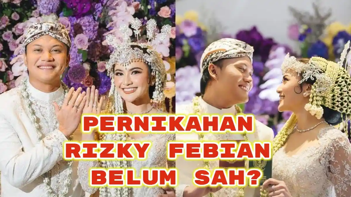 5 Fakta Mengejutkan Pernikahan Rizky Febian dan Mahalini, Belum Sah di KUA, Buku Nikah dari Mana?