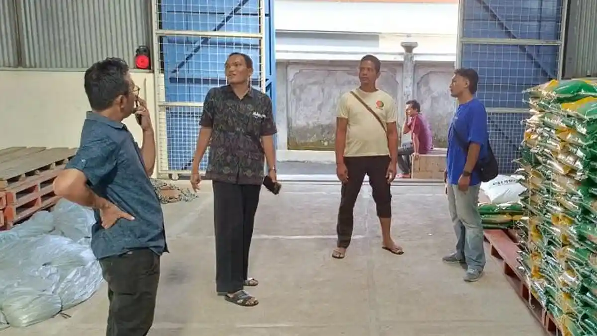 TPID Bangli Lakukan Pemantauan ke Distributor Beras, Tindaklanjuti Harga Beras Mahal