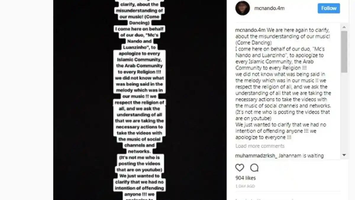 Warganet Geram! Video Klip Ini Dinilai Lecehkan Islam, Penyanyi Luar Negeri Ini Minta Maaf