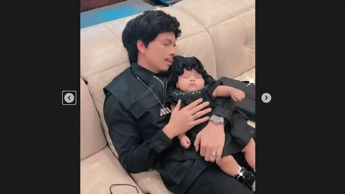 Ameena Sedang Manja Kepada Atta Halilintar, Aurel Hermansyah: Giliran Sama Papanya Anteng