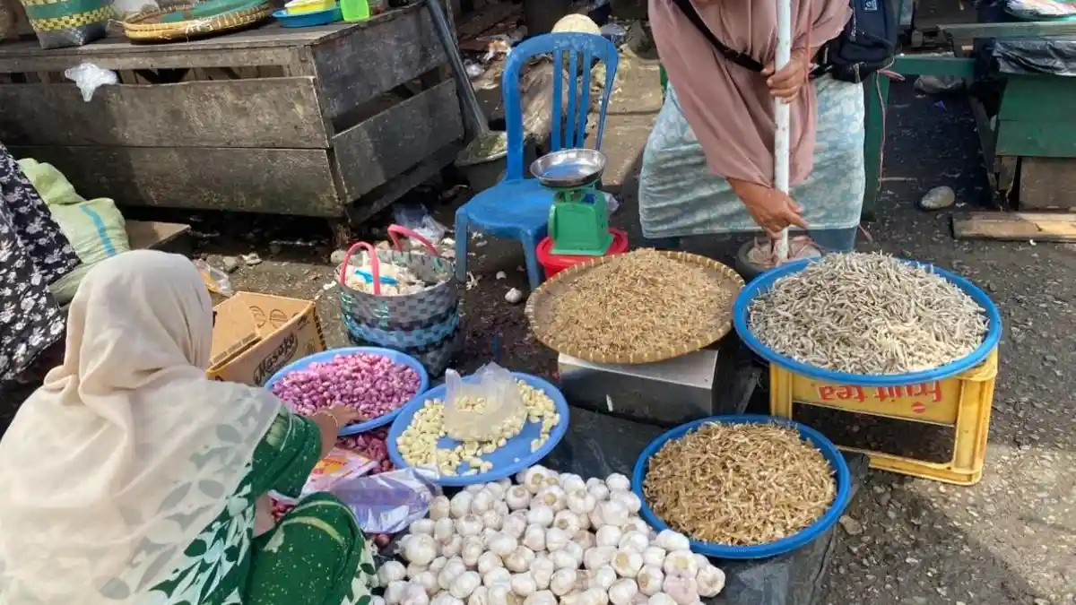 Seminggu Jelang Ramadan Harga Bawang Merah dan Bawang Putih di Bengkulu Selatan Naik 