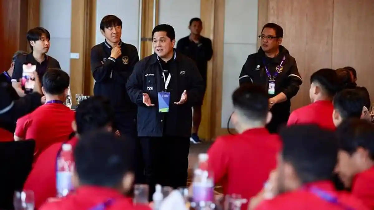 Kabar Shin Tae-yong Digoda Negara Lain Tak Bikin PSSI Gerah, Erick Thohir Ungkit Sikap Profesional