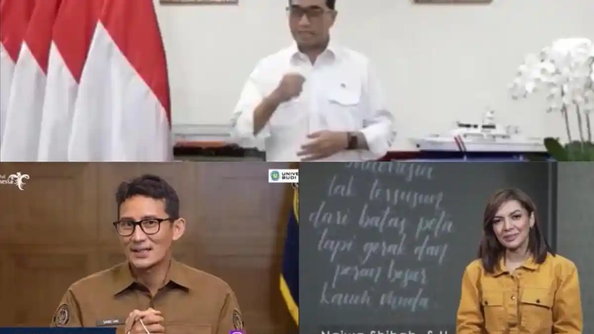 Pesan Khusus Menparekraf Sandiaga Uno dan Menhub Budi Karya Sumadi ke Ratusan Wisudawan UBL