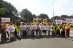 Unjuk Rasa Kawal Sidang Sengketa Pilpres di MK