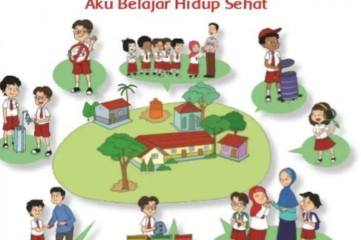 Kunci Jawaban Kelas 3 SD Tema 4 Subtema 2 Halaman 68 69 71 74 Lingkungan Sehat di Sekolah
