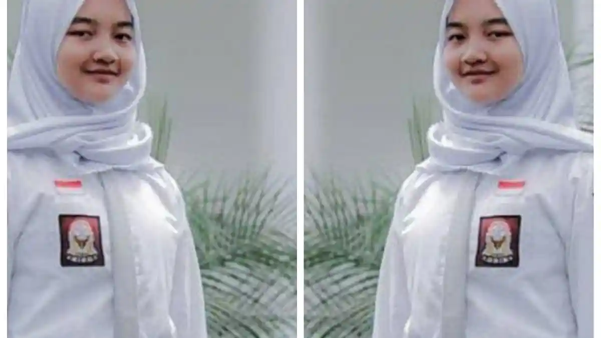 Biodata Salma El Mutafaqqiha Paskibraka Pembawa Baki saat Upacara HUT RI ke-74, Sosok yang Disiplin