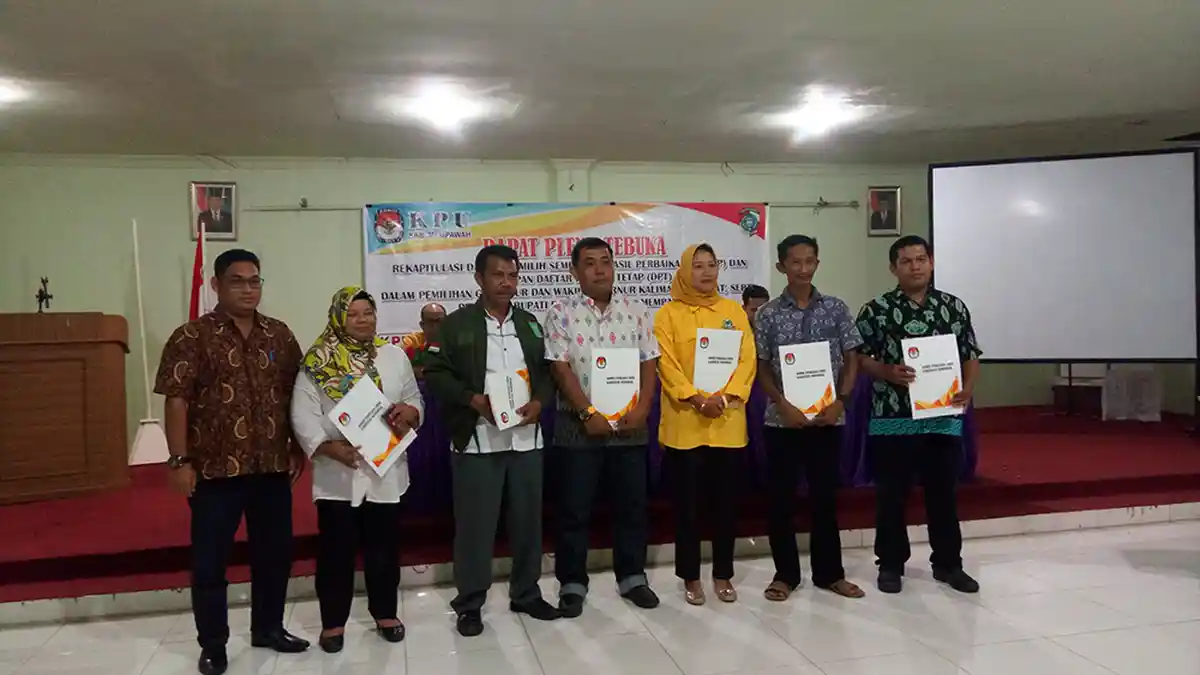 Ini Tanggapan Perwakilan Paslon Nomor 3 Terkait DPT di Kabupaten Mempawah