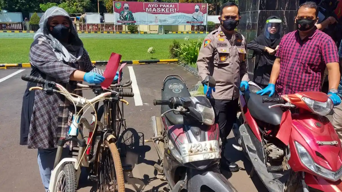 Ayah dan Anak Asal Majalengka Curi Sepeda di Klangenan Cirebon, Dikayuh hingga Rumah