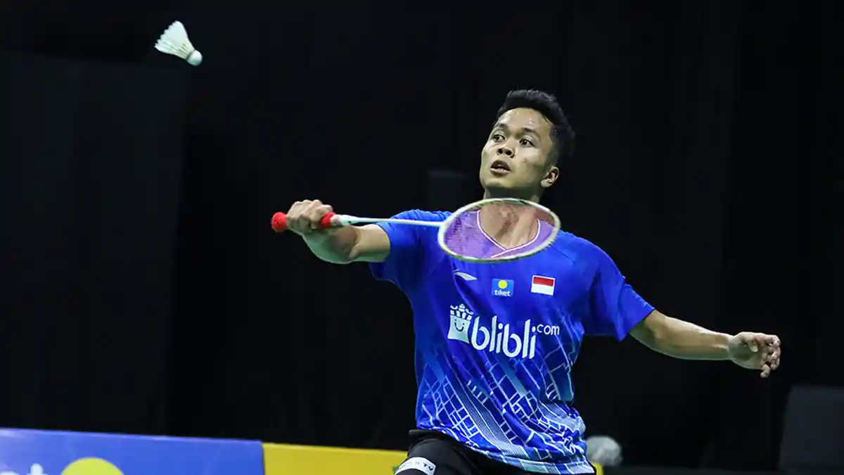 Anthony, Shesar Dan Gregoria Menang Di Babak Pertama Toyota Thailand Open 2021