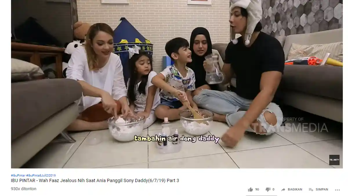 King Faaz Teriak Cemburu saat Ania Panggil Sonny Septian Daddy, Dokter Reisa: Dia Jealous!