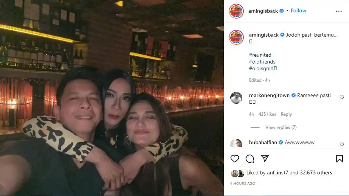 Ariel Noah dan Luna Maya Kembali Bertemu, Amin Sebut Kalau Jodoh Tak Kemana