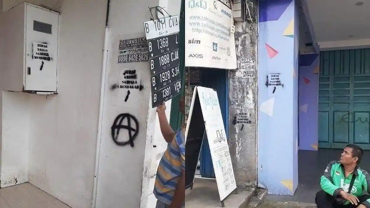 2 Pelaku Vandalisme Anarko di Tangerang Divonis 4 Bulan Penjara