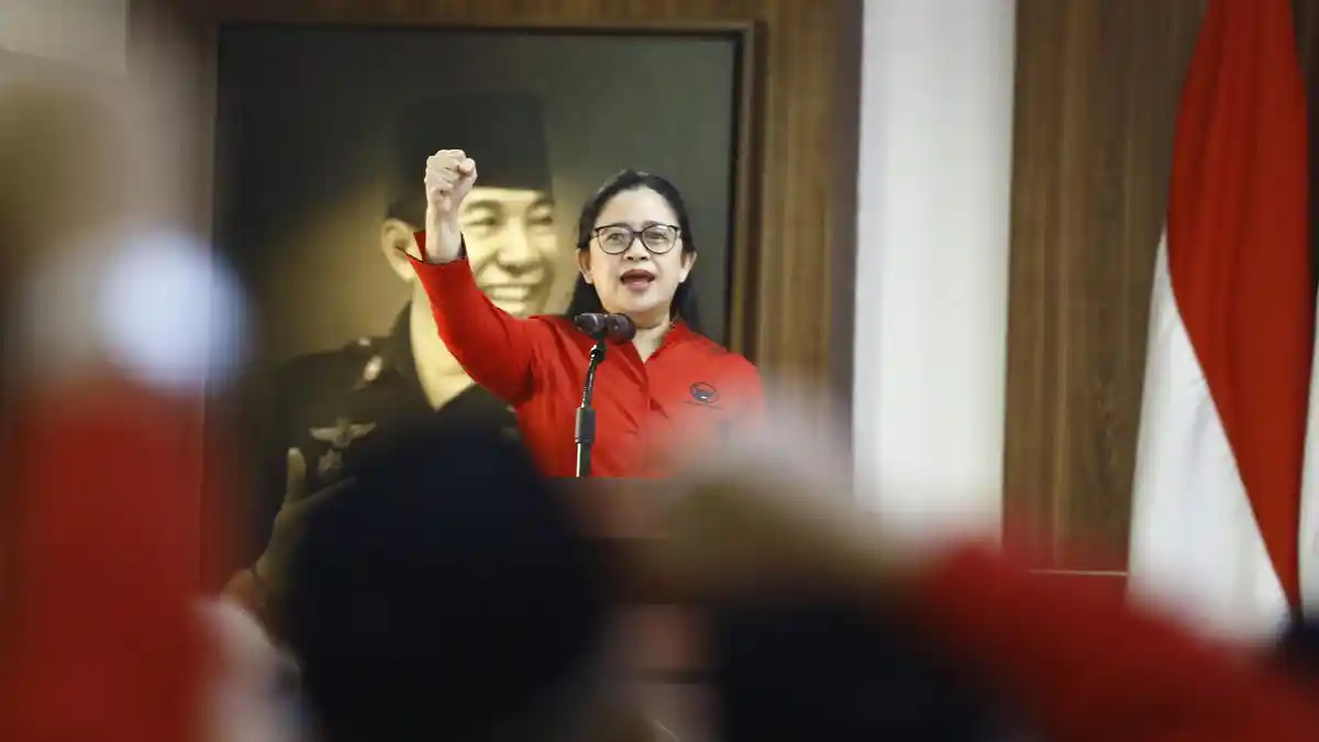 Puan Bacakan 17 Rekomendasi Eksternal Hasil Rakernas III PDIP 2023