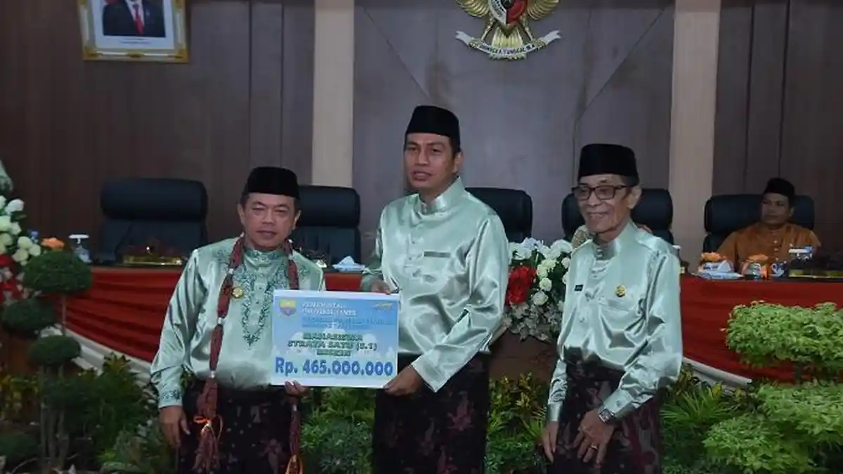 Paripurna DPRD Peringatan HUT ke-75 Kabupaten Batanghari, Banyak Perubahan Terjadi di Batanghari