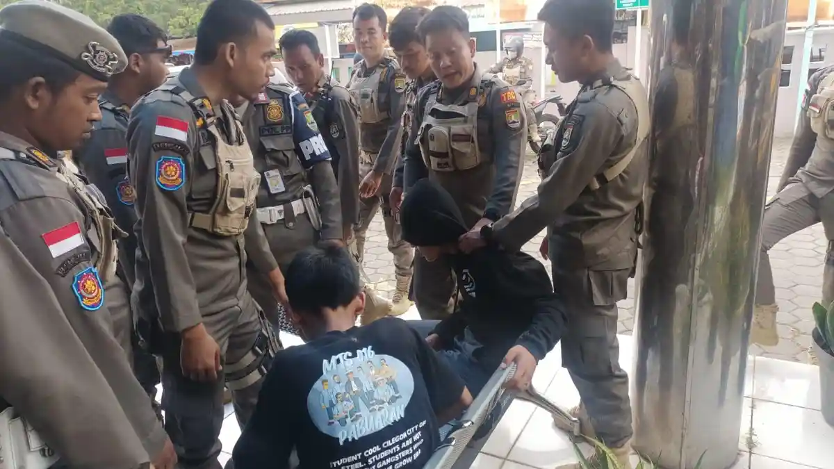 Mabuk Kecubung, Dua Pelajar di Kota Cilegon Diamankan Satpol PP