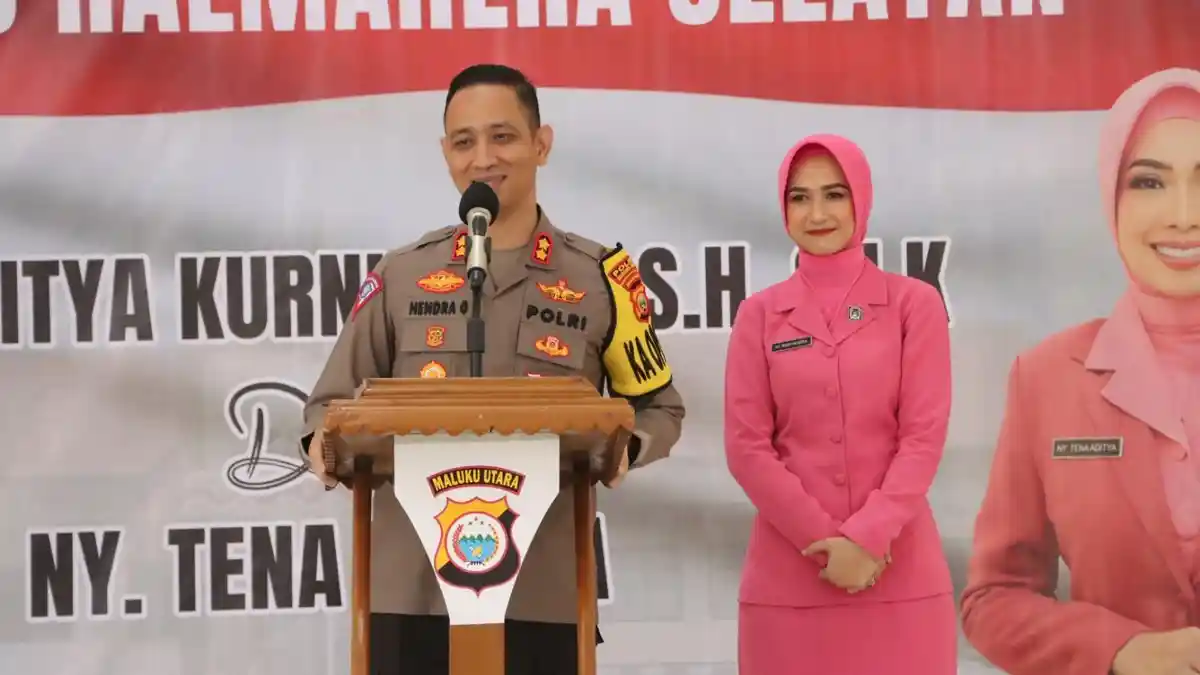 AKBP Hendra Gunawan Jadi Kapolres Halmahera Selatan, AKBP Aditya Kurniawan Pindah di Halteng
