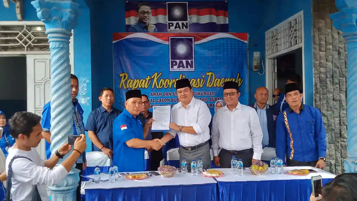 PAN Resmi Berikan Surat Rekomendasi Dukungan Bagi Pasangan Musa-Dito