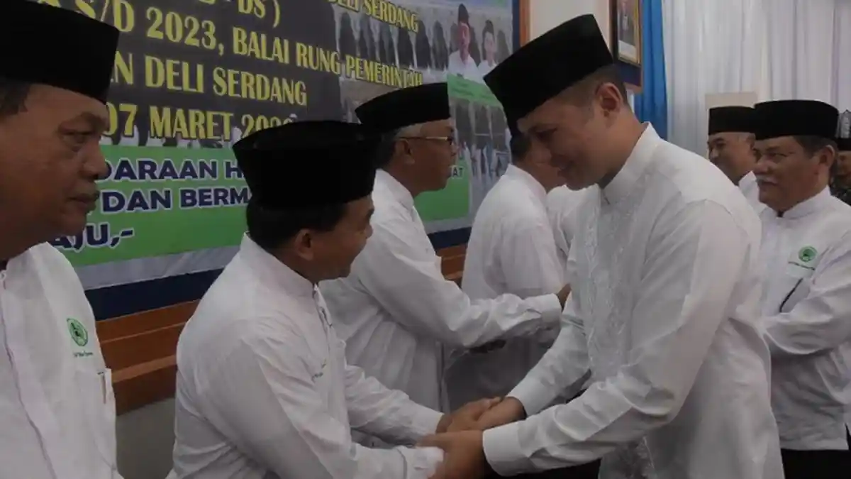 Wabup Ali Yusuf harap Pengurus IPHI Deli Serdang Serap Aspirasi Jemaah Haji
