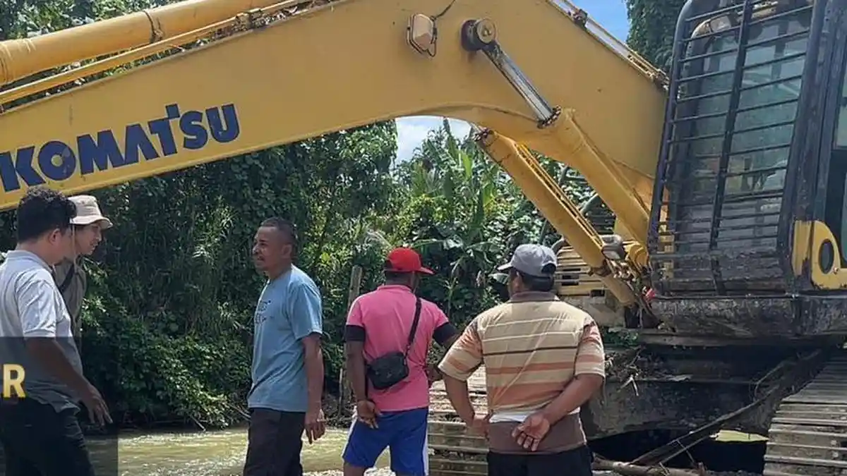 Ditreskrimsus Polda Maluku Utara Lidik Galian C di Halmahera Selatan