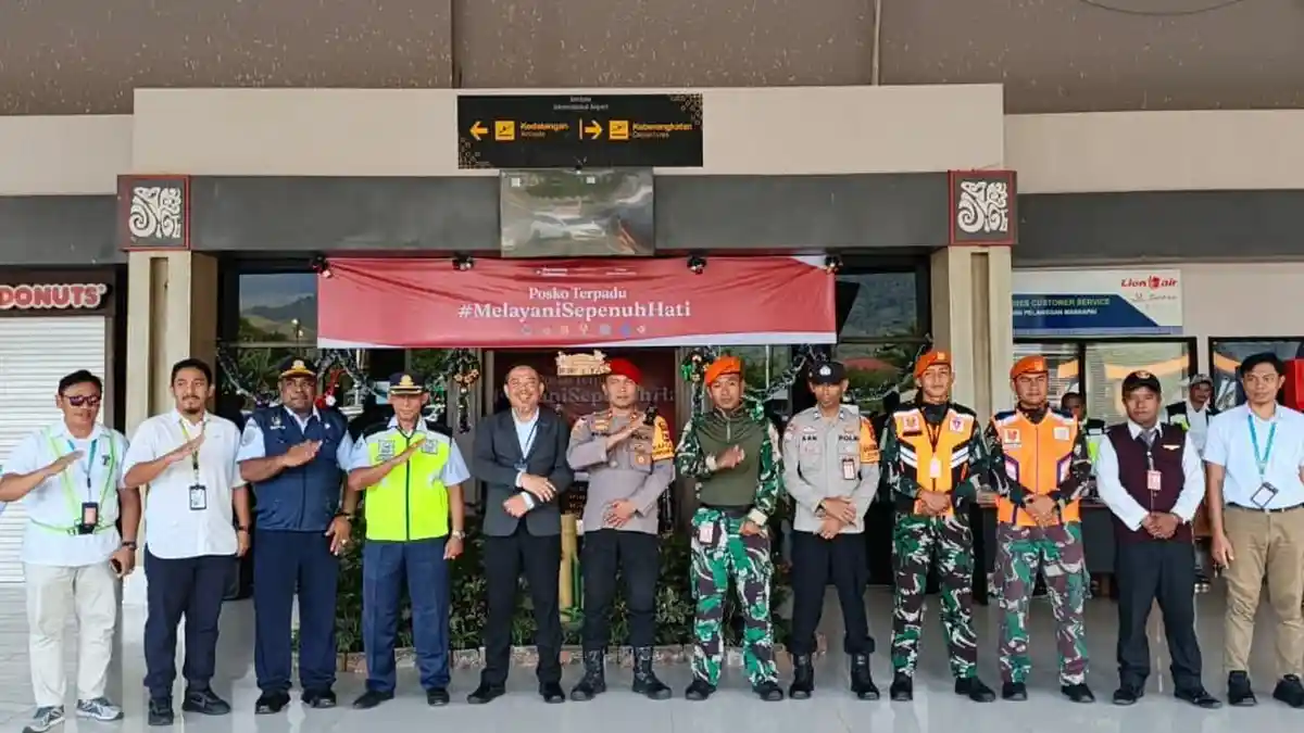 PT Angkasapura Indonesia di Bandara Sentani Jayapura Pastikan Kesiapan ...