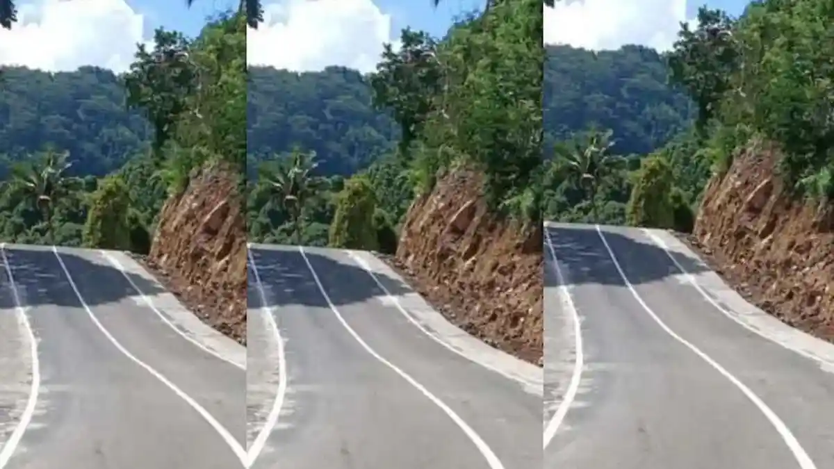Baru 1 Bulan Diperbaiki, Jalan Nasional Rusak Padahal Anggaran Proyek Rp 18,39 M, Kini Dievaluasi