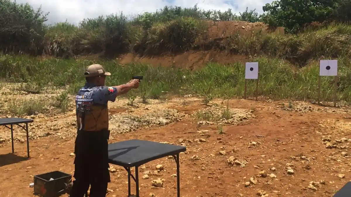Tingkatkan Kemahiran  Polres Sumba Barat Gelar Latihan Tembak