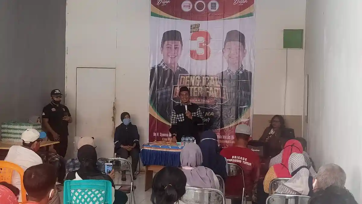 Sapa Warga Biringkanaya, Deng Ical Janjikan Lapangan Kerja