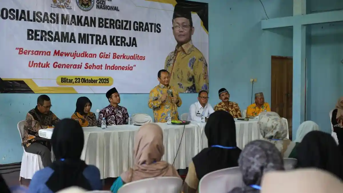 Program MBG Hadir di Desa Jatinom Blitar, BGN Tekankan Peningkatan Gizi dan Pangan Lokal