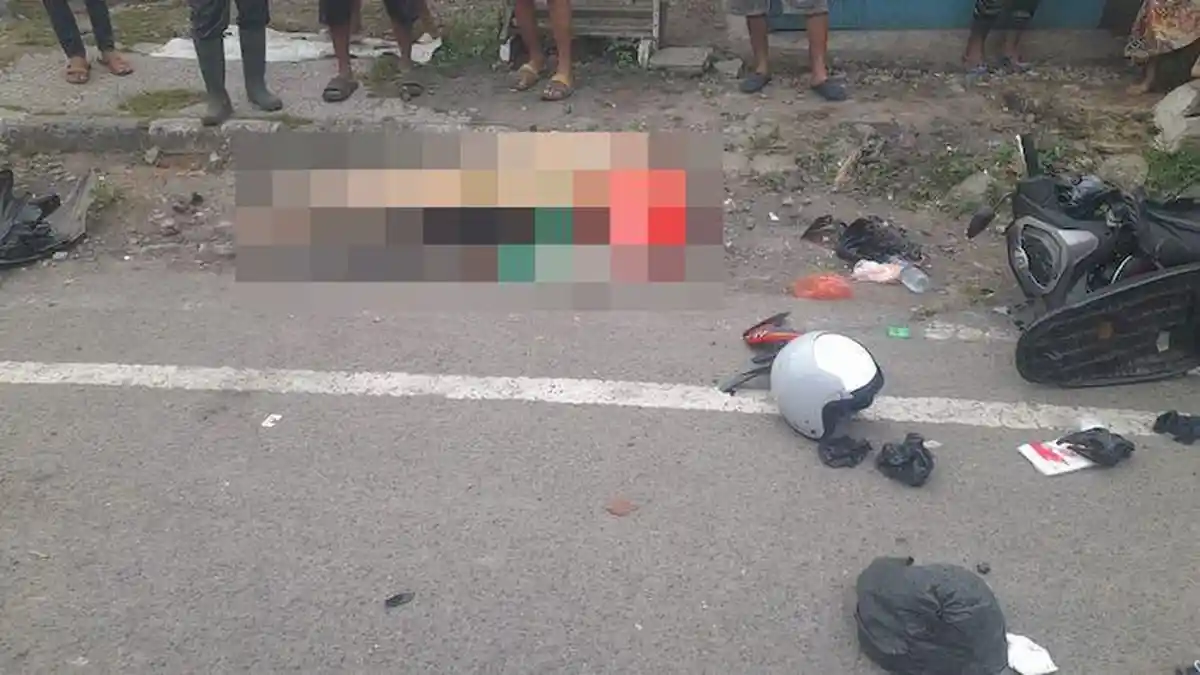 Detik-detik Kecelakaan Maut di Cirebon, Ambulans Tabrak 2 Motor hingga Driver Ojol Meninggal