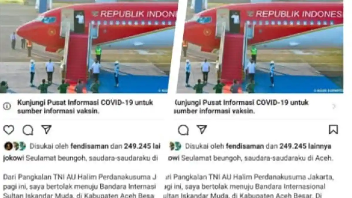 Presiden Jokowi Sapa Rakyat Aceh: Selamat Beungoh, Saudara-Saudaraku di Aceh