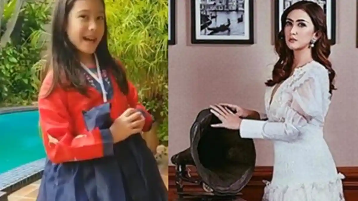 Hobi Nonton Drakor, Nafa Urbach Dijuluki Mirip Aktris Korea Jang Nara hingga Putrinya Pakai Hanbok