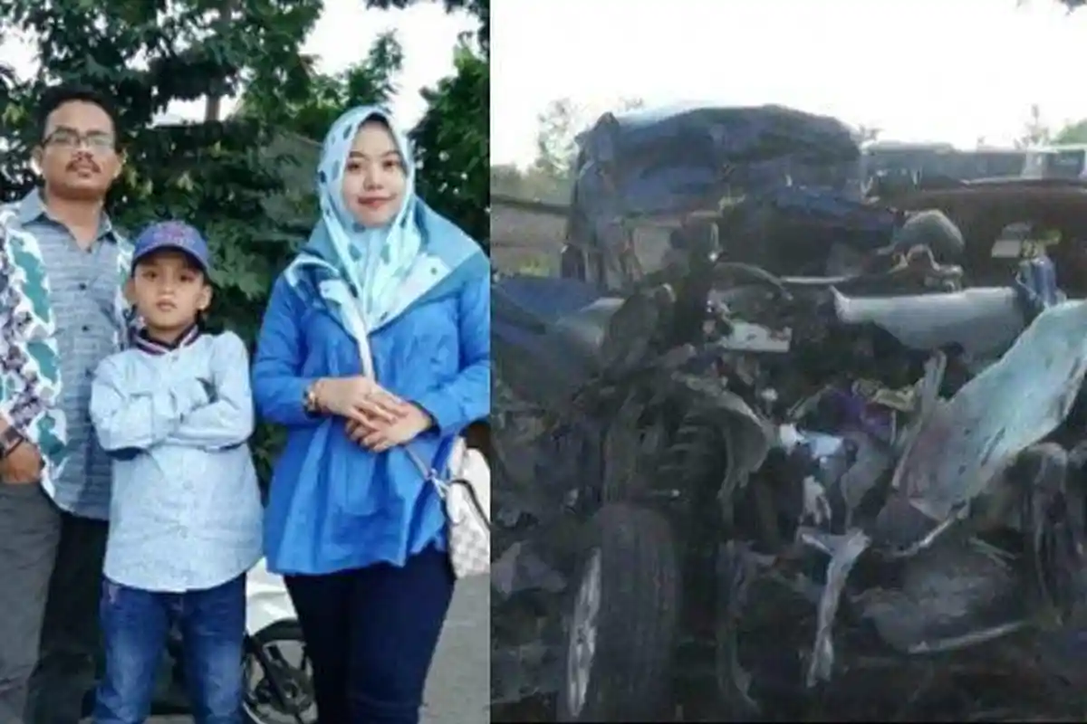Hendak Pulang Usai Antar Orang Tua Pergi Umroh, Satu Keluarga Tewas Kecelakaan di Tol Cipali